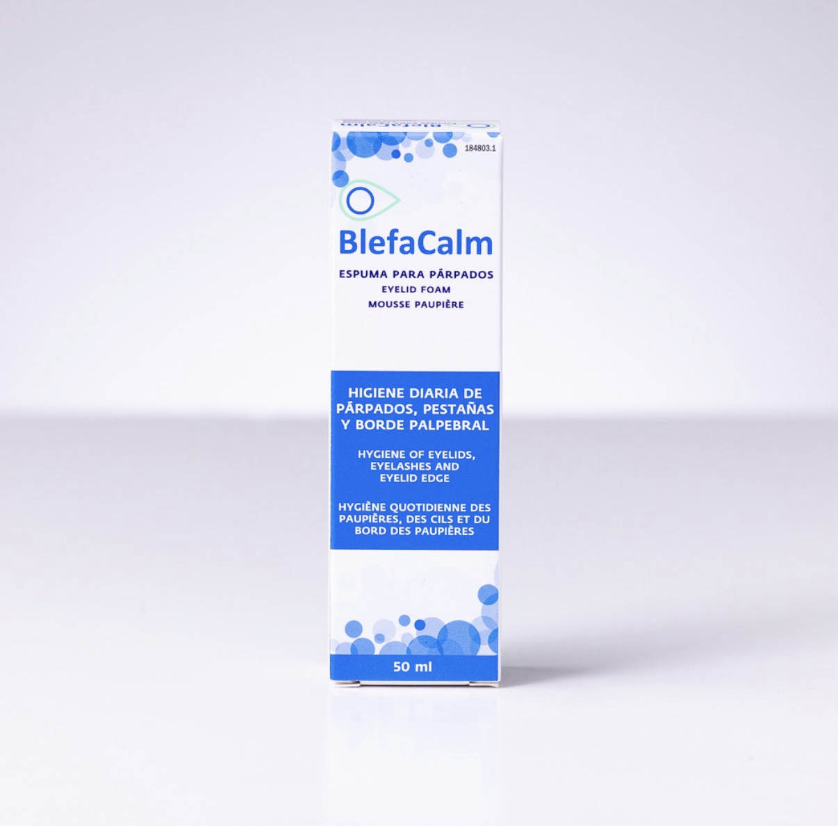 BlefaCalm Spumă pentru igiena pleoapelor cu Ulei de Arbore de Ceai, 50 ml
