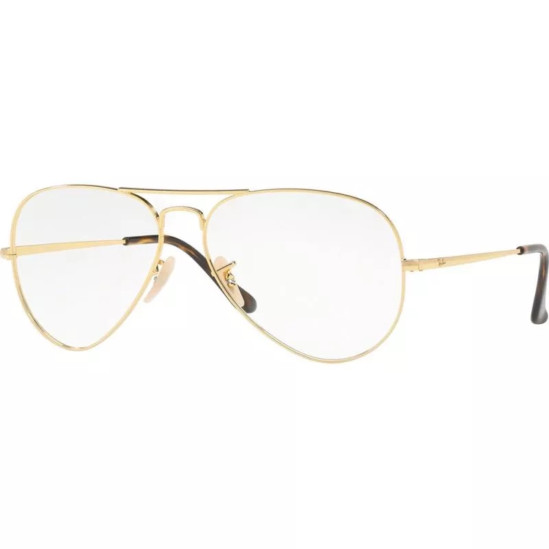 Ochelari de vedere unisex Ray-Ban RX6489 2500 55 AVIATOR