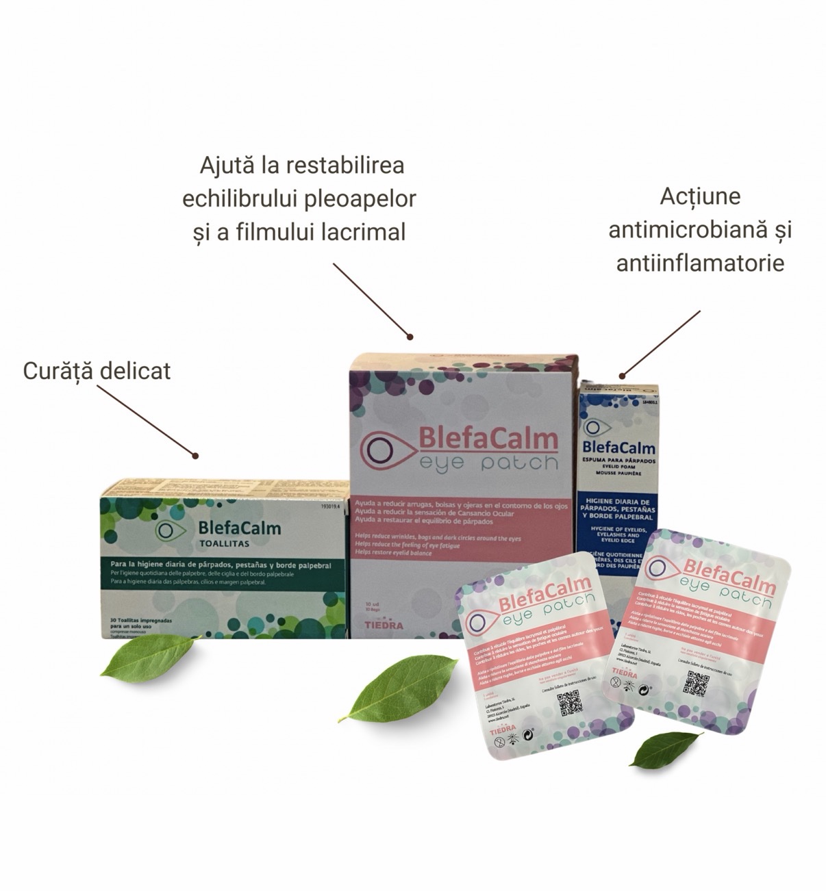 BlefaCalm Care Pack, Pachet complet pentru tratamentul blefaritei